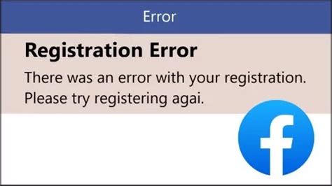 I'm experiencing trouble with my <b>Registration</b> Link. . There was an error with your registration please try registering again